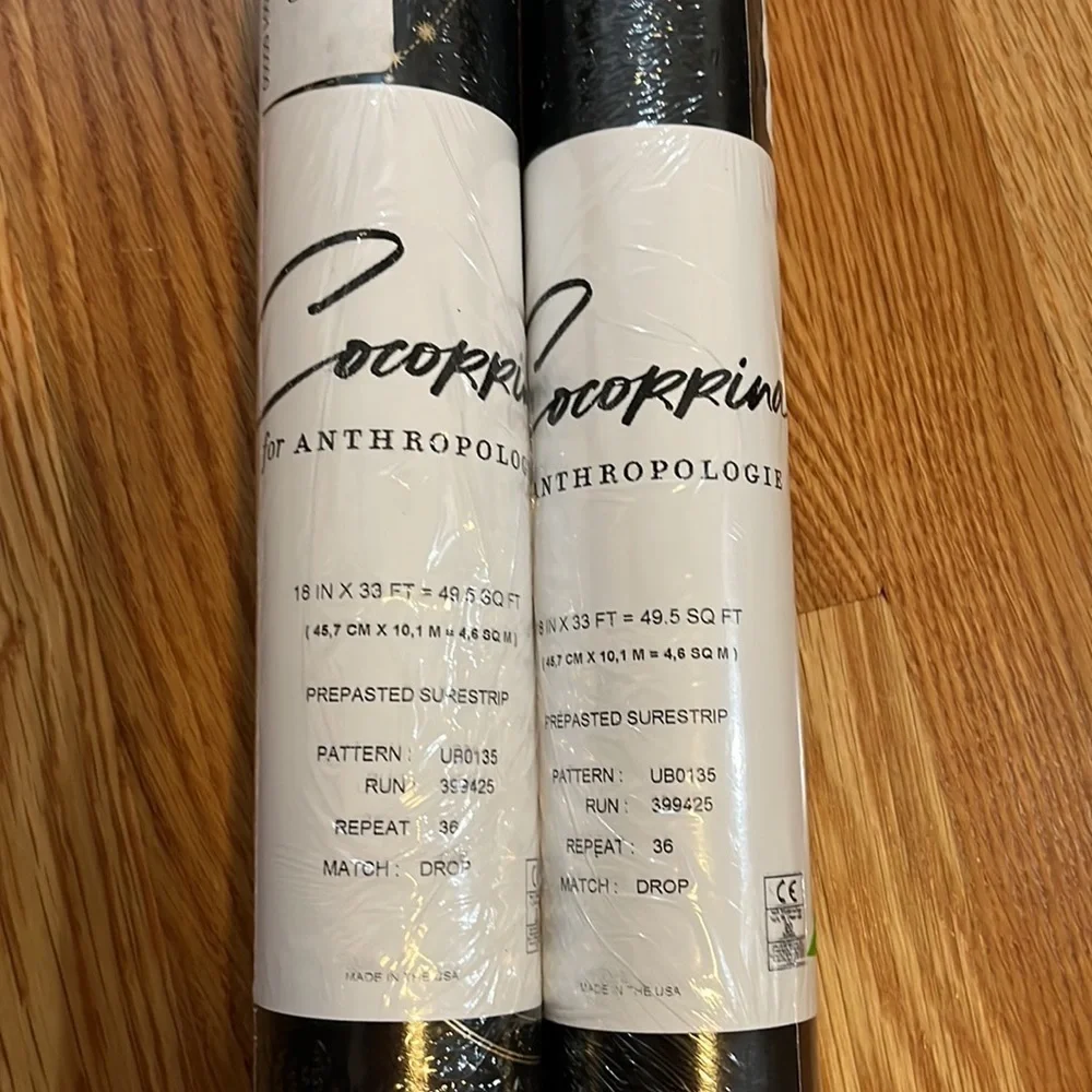 Anthropologie Cocorrina Planetary Magic Wallpaper 2 Rolls NWT